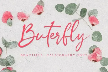 Baterfly font