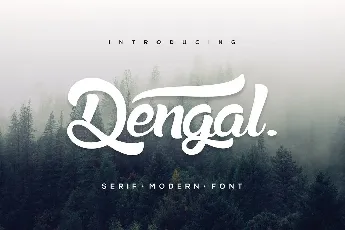 Dengal font