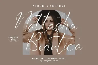 Nattasha Beautica font