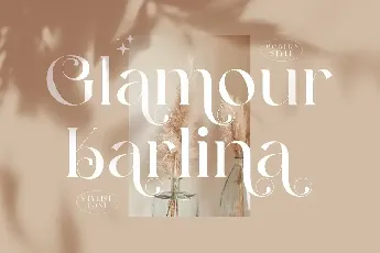 Glamour Karlina font