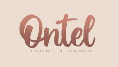 Ontel Script font