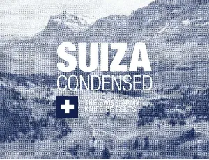 Suiza Condensed font