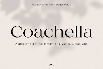 Coachella font