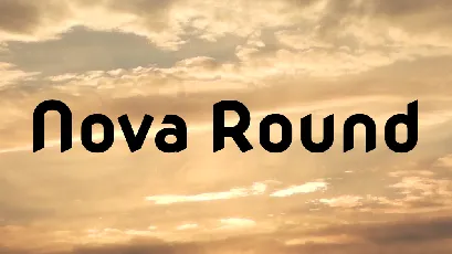 Nova Round font