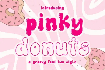 Pinky Donuts font