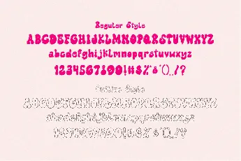 Pinky Donuts font