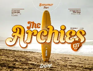 The Archies Typeface font