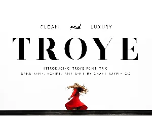 Troye Sans font