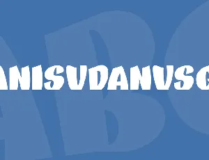 DANISVDANVSGV font