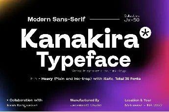 Kanakira font