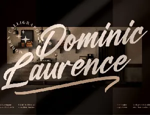 Dominic Laurence font