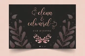 Ellise Calligraphy font