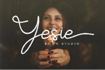 Yesie Script font