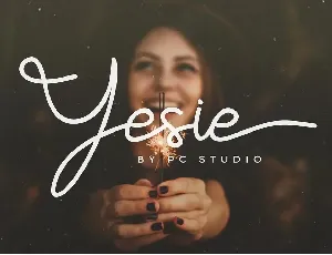 Yesie Script font