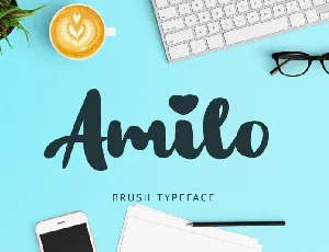 Amilo Bold Script font