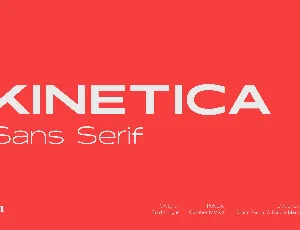 Kinetica Freebie font