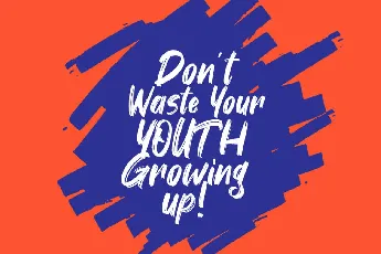 Youth Power Modern Brush font