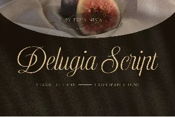 Delugia Script font