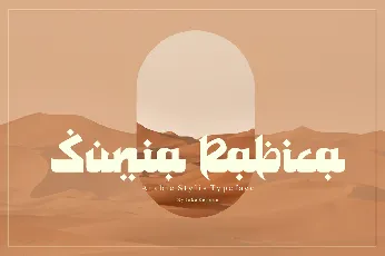 Sunia Rabica font