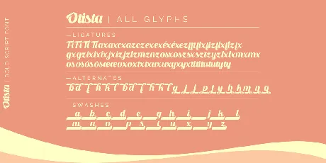 Otista font