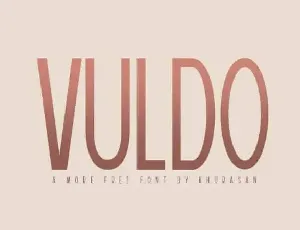 Vuldo Sans Serif font