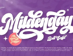 Mildenday font