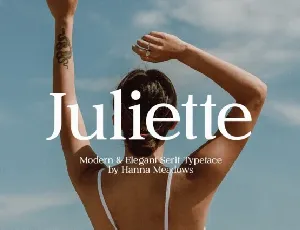 Juliette font