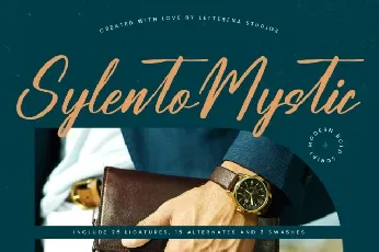 Sylento Mystic font