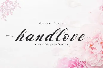 Handlove Script font