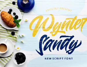 Wynter Sandy font