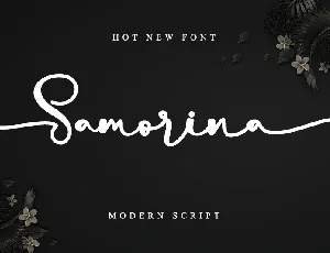 Samorina font