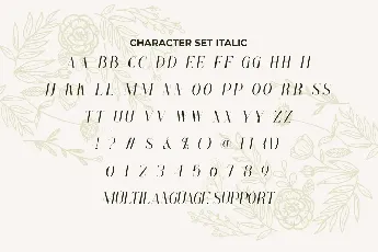 Paradise Thin Demo font