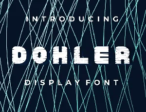 DOHLER font