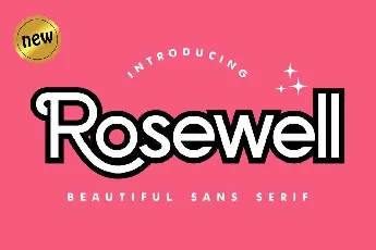 Rosewell font