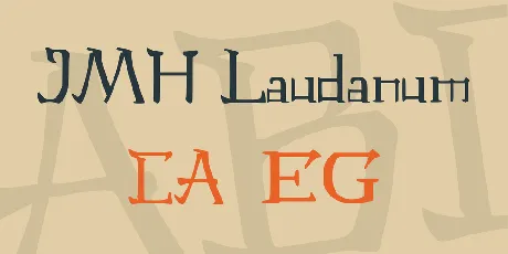 JMH Laudanum font