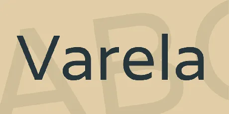 Varela font