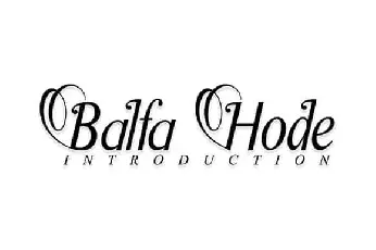 BalfaHode Serif font