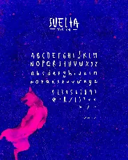 Suela Brush font