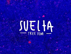 Suela Brush font