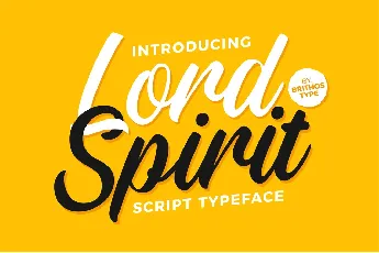 Lord Spirit font