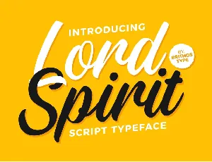 Lord Spirit font