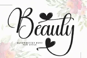 Beauty Script font