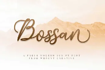 Bossan font