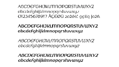 Klaudia font