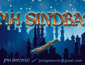 JMH Sindbad font