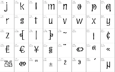 Eskargot font