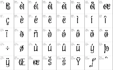 Eskargot font