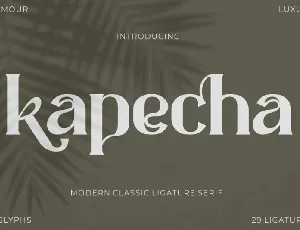 Kapecha font