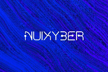 Nuixyber font