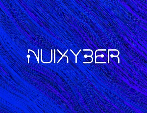 Nuixyber font